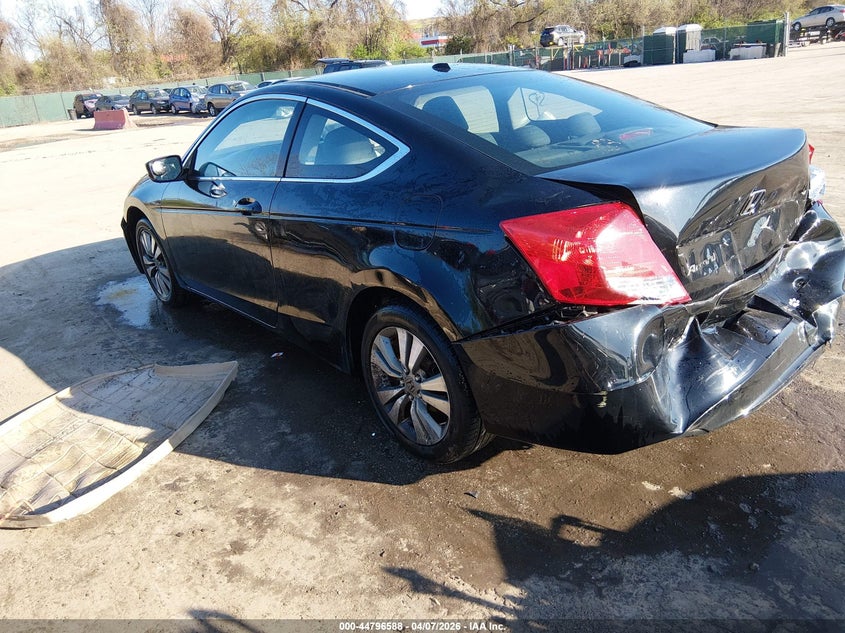 2012 Honda Accord 2.4 2.4 Ex-L black Lot 111044796588 Vin 1HGCS1B82CA020721