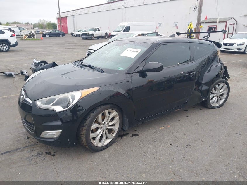 2012 Hyundai Veloster Base W/Black