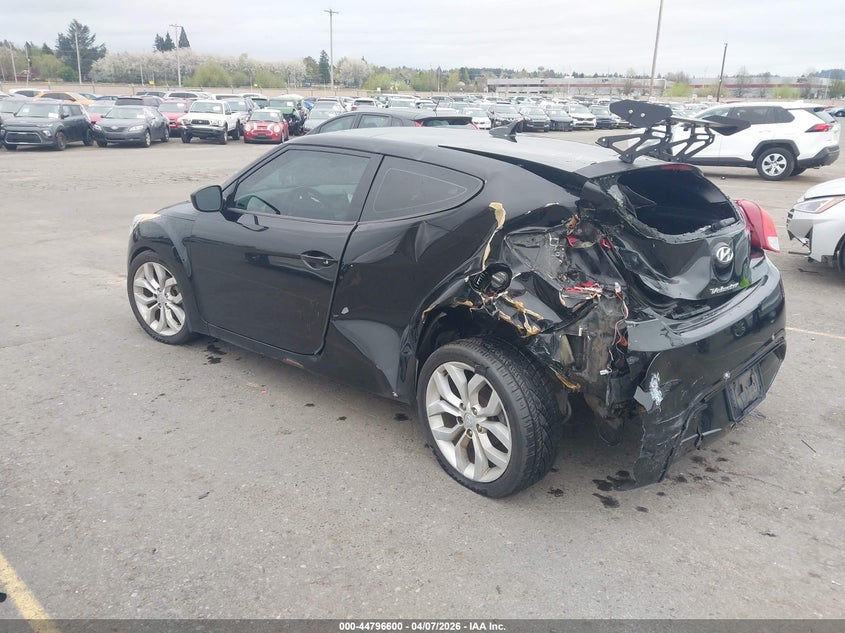 2012 Hyundai Veloster Base W/Black