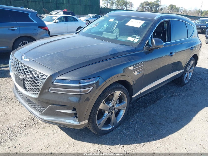 Vin: kmuhcesc1ru199089, lot: 45293907, genesis gv80 3.5t awd 20242