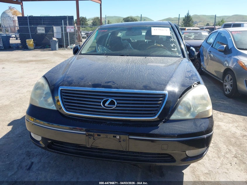 2001 Lexus Ls 430 VIN: JTHBN30F810040634 Lot: 44796671