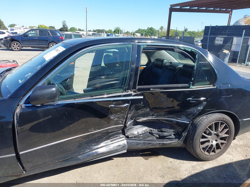 2001 Lexus Ls 430 VIN: JTHBN30F810040634 Lot: 44796671