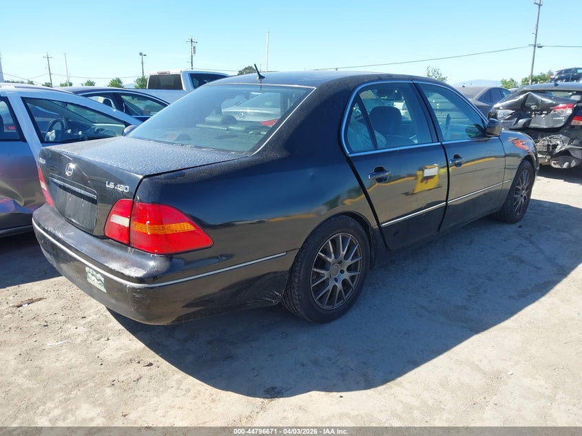 2001 Lexus Ls 430 VIN: JTHBN30F810040634 Lot: 44796671