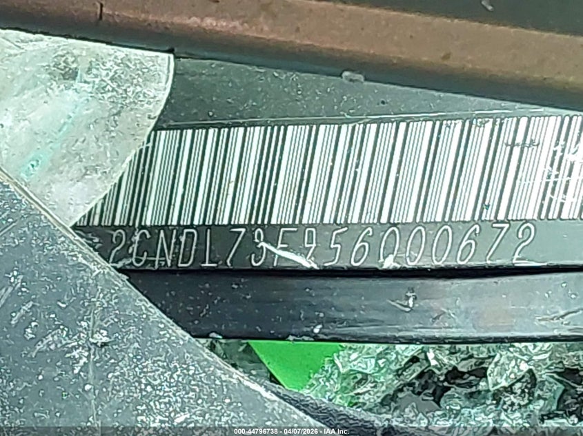 2005 Chevrolet Equinox Lt VIN: 2CNDL73F956000672 Lot: 44796738