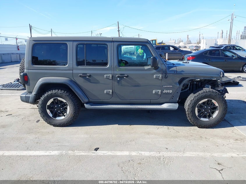 2020 Jeep Wrangler Unlimited Sahara 4X4 VIN: 1C4HJXEG8LW170638 Lot: 44796782