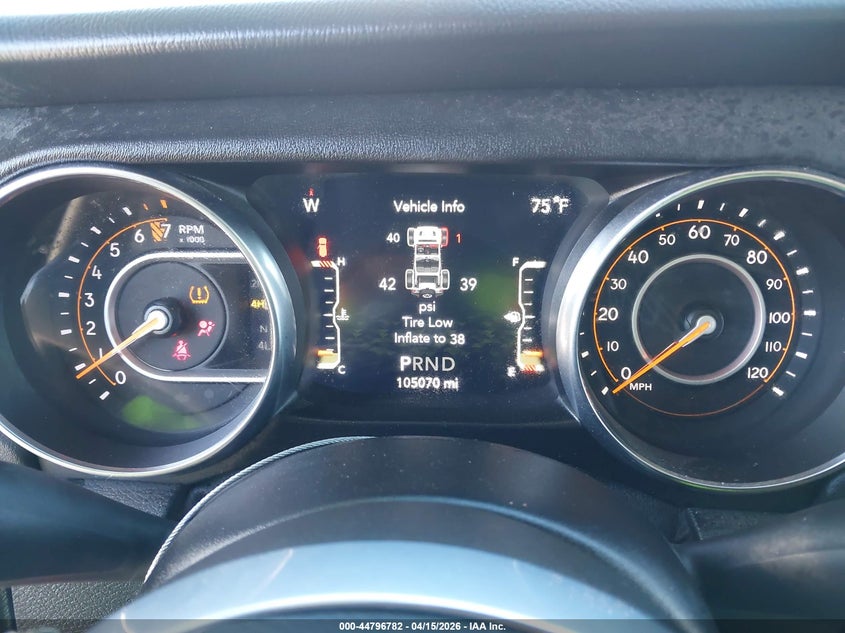 2020 Jeep Wrangler Unlimited Sahara 4X4 VIN: 1C4HJXEG8LW170638 Lot: 44796782