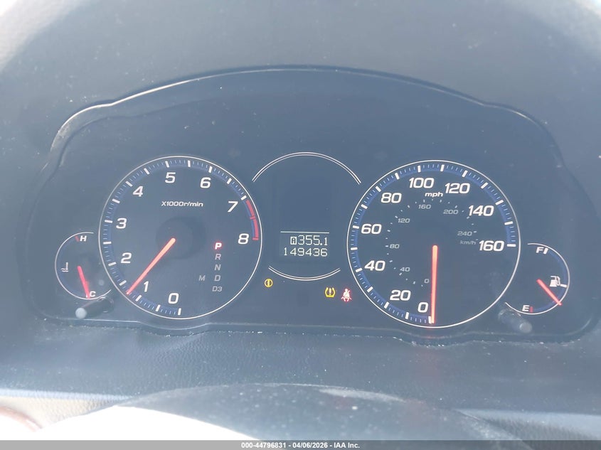 2007 Acura Tsx VIN: JH4CL96887C021112 Lot: 44796831