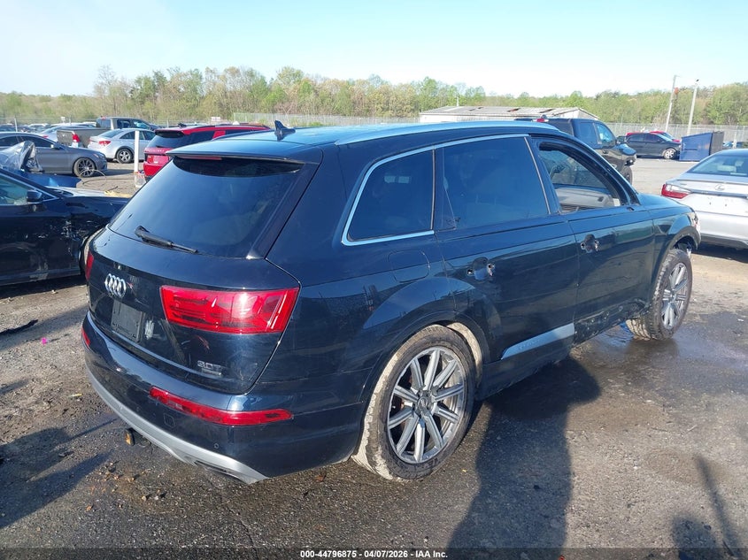 Vin: wa1laaf73jd007503, lot: 45294141, audi q7 3.0t premium 20184