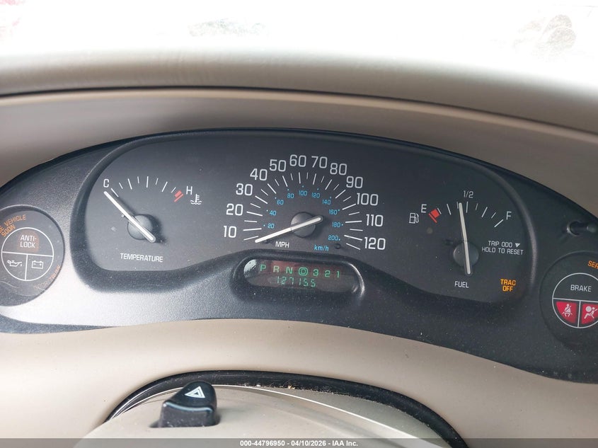 2003 Buick Century Custom VIN: 2G4WS52J031156132 Lot: 44796950