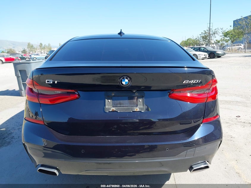 2018 BMW 640I Gran Turismo xDrive VIN: WBAJV6C57JBJ99924 Lot: 44796968