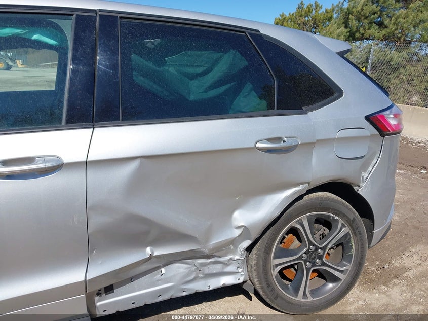 2019 Ford Edge 2.7 St silver Lot 111044797077 Vin 2FMPK4AP6KBC06108