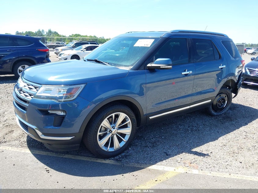Vin: 1fm5k7f85kga83100, lot: 45294443, ford explorer limited 20192