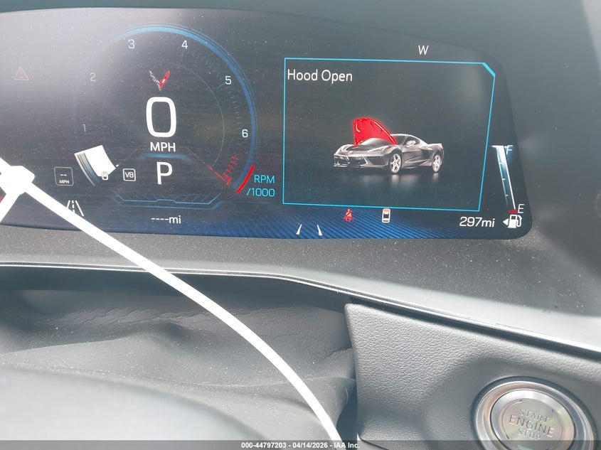 2026 Chevrolet Corvette Stingray , 1Lt, Rwd VIN: 1G1YA2D46T5102105 Lot: 44797203