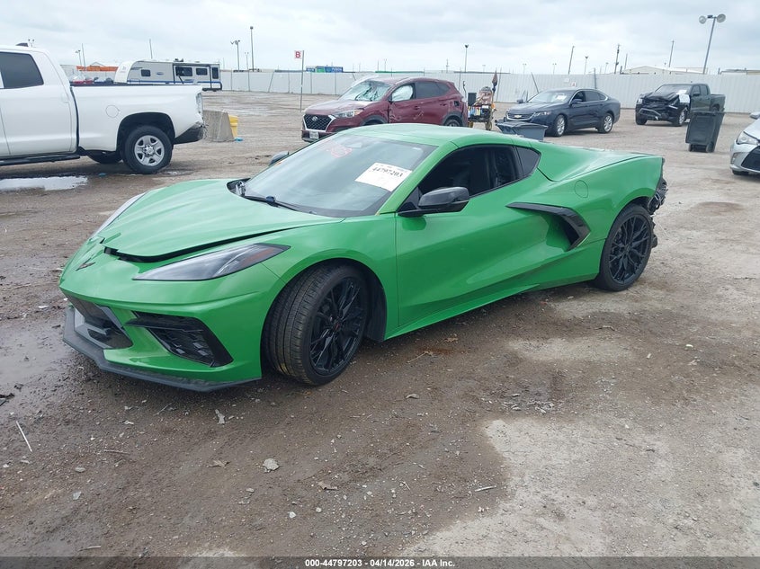 Vin: 1g1ya2d46t5102105, lot: 45294469, chevrolet corvette stingray , 1lt, rwd 20262