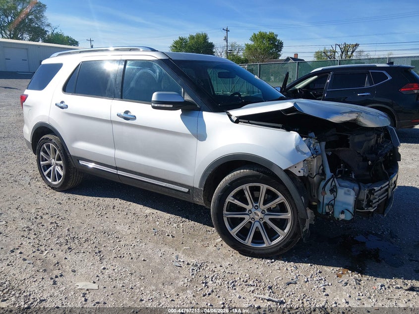 1FM5K8F88HGC91972 2017 Ford Explorer Limited auction photo 1