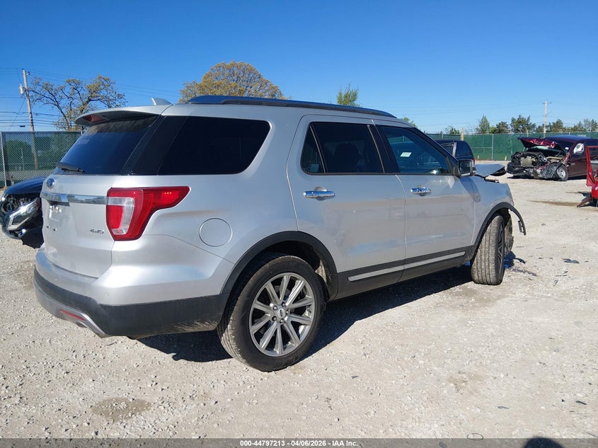 Vin: 1fm5k8f88hgc91972, lot: 45294479, ford explorer limited 20174