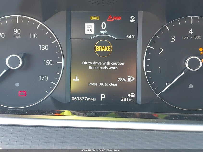 2020 Land Rover Range Rover Evoque S VIN: SALZJ2FX6LH063378 Lot: 44797242