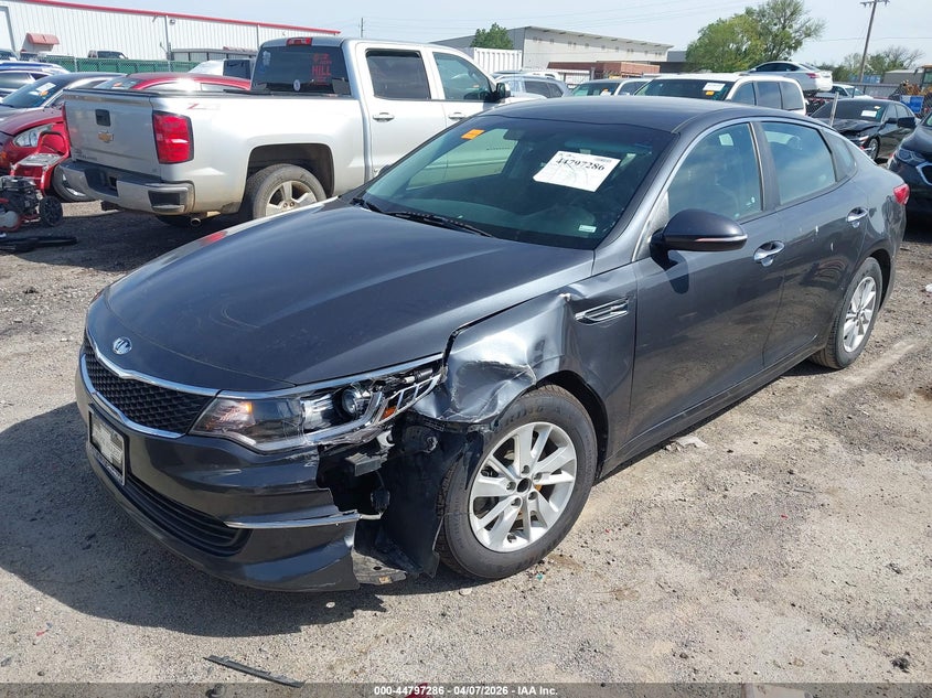 Vin: knagt4l31j5219344, lot: 45294552, kia optima lx 20182