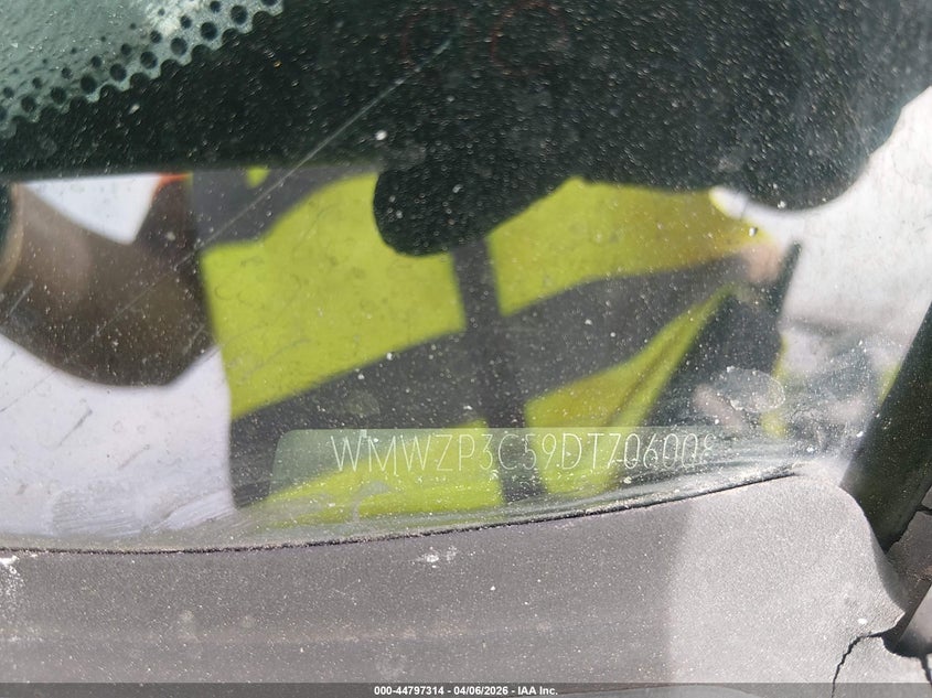 2013 Mini Convertible Cooper S VIN: WMWZP3C59DT706008 Lot: 44797314