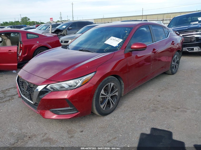2020 Nissan Sentra Sv Xtronic Cvt