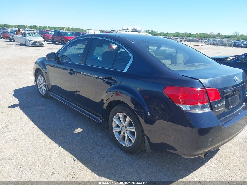 2012 Subaru Legacy 2.5I Premium