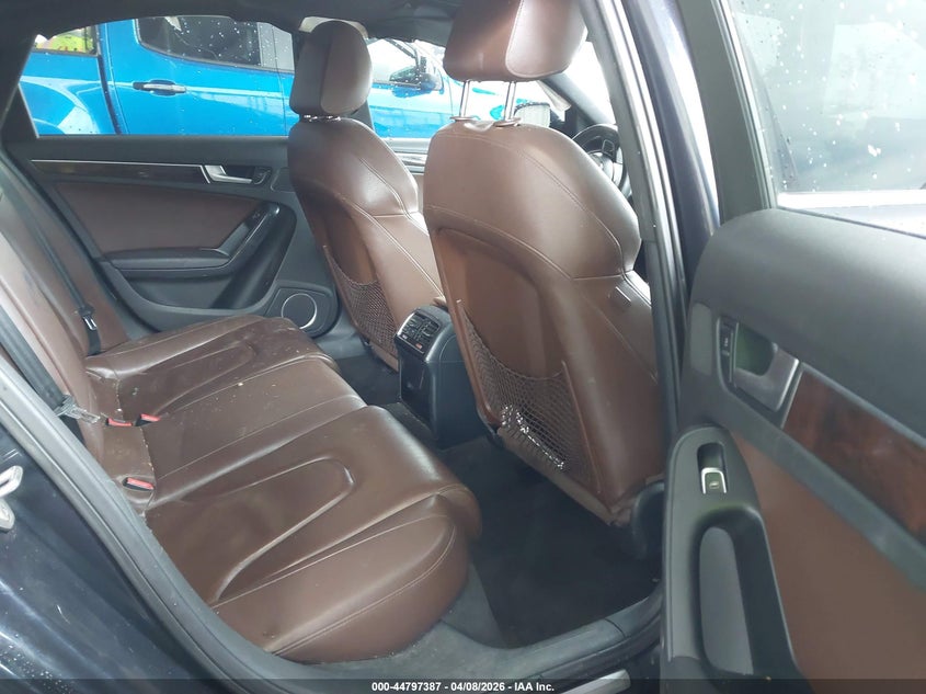 2013 AUDI A4 SEDAN 2.0L I-4 DI, DOHC, VVT, TURBO, 211HP