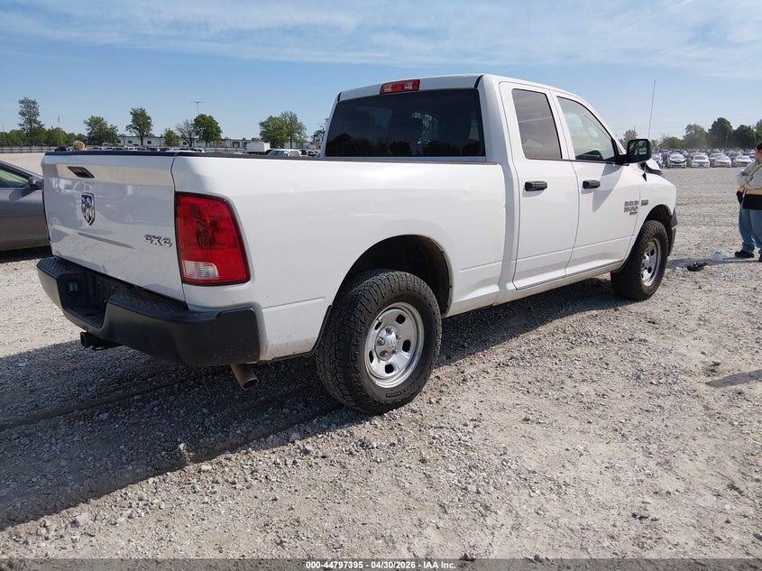 Vin: 1c6rr7ft4ls110122, lot: 45294661, ram 1500 classic tradesman  4x4 6'4 box 20204