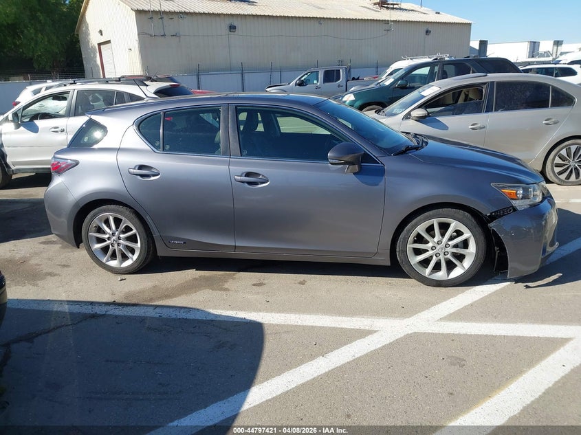 2012 Lexus Ct 200H Premium VIN: JTHKD5BH5C2111650 Lot: 44797421