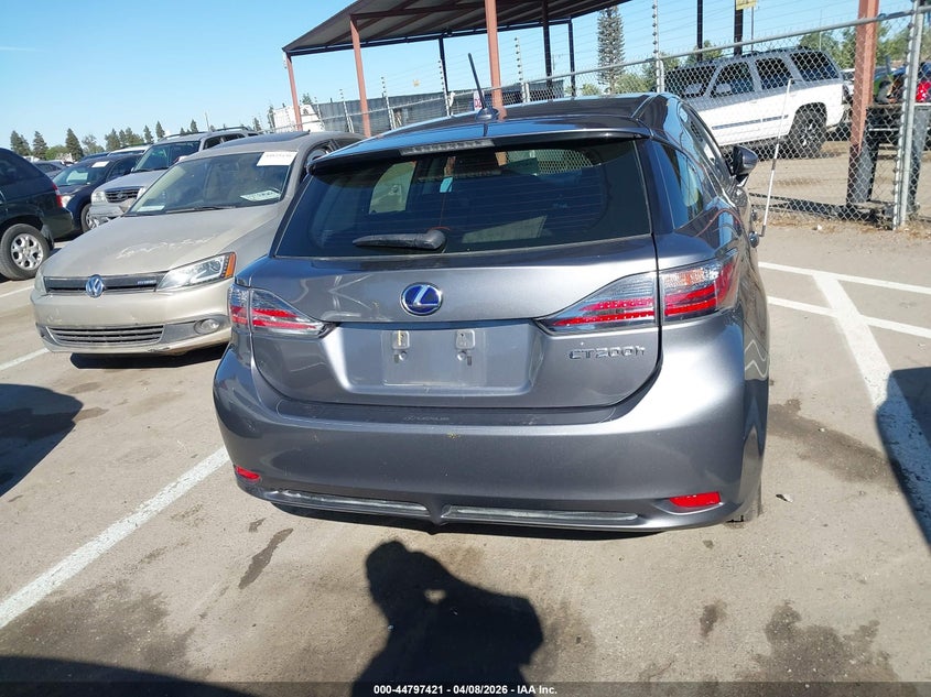 2012 Lexus Ct 200H Premium VIN: JTHKD5BH5C2111650 Lot: 44797421