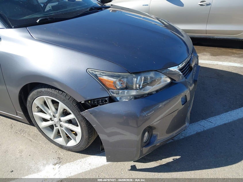 2012 Lexus Ct 200H Premium VIN: JTHKD5BH5C2111650 Lot: 44797421