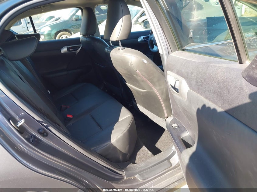 2012 Lexus Ct 200H Premium VIN: JTHKD5BH5C2111650 Lot: 44797421