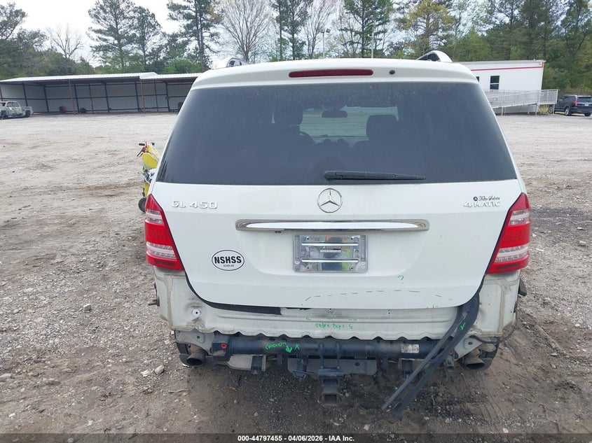 2010 Mercedes-Benz Gl 450 4Matic VIN: 4JGBF7BE5AA588722 Lot: 44797455