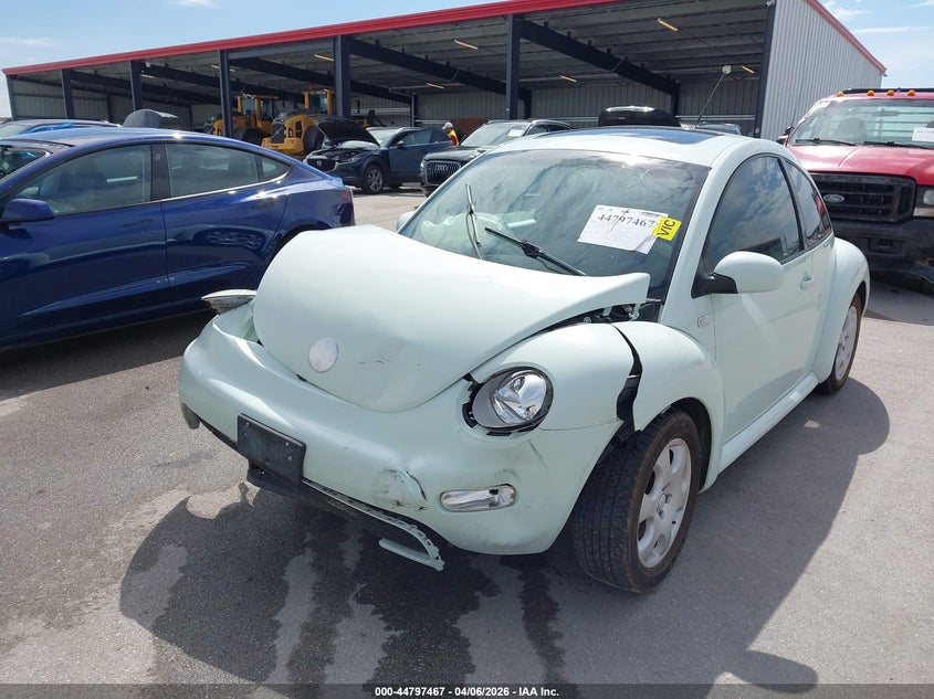 2002 Volkswagen New Beetle Gls VIN: 3VWCB21C22M453013 Lot: 44797467