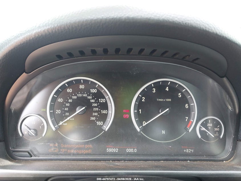 2012 BMW 550I auction photo 7