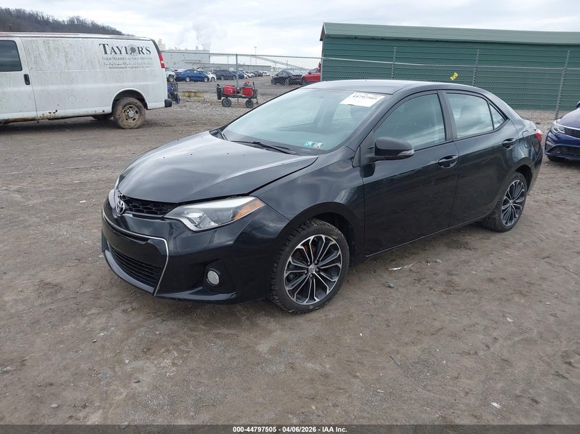 2014 TOYOTA COROLLA auction photo 2