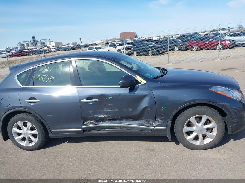2010 Infiniti Ex35 Journey VIN: JN1AJ0HR0AM755943 Lot: 44797534