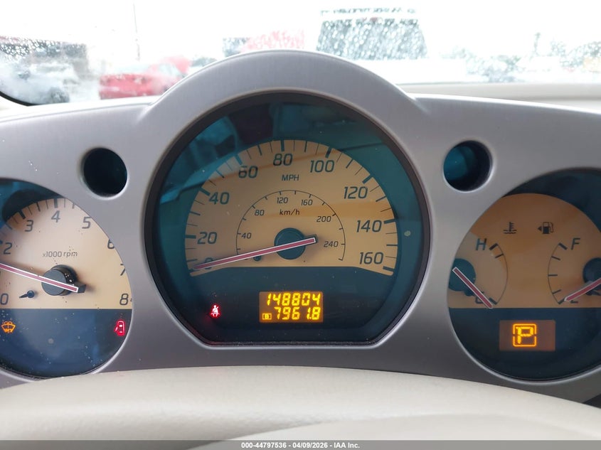 2003 Nissan Murano Sl VIN: JN8AZ08T83W114472 Lot: 44797536