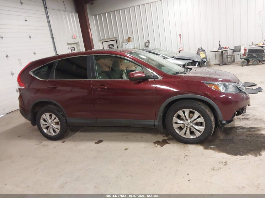 2012 Honda Cr-v 2.4 Ex Red Lot 111044797655 Vin 5J6RM4H52CL048731
