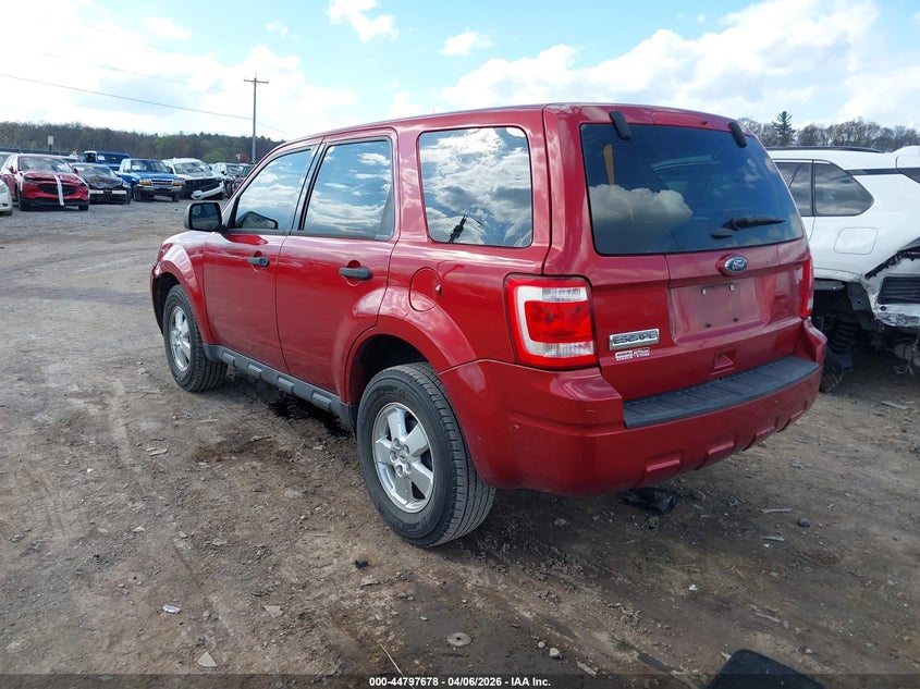2012 Ford Escape 2.5 Xls red Lot 111044797678 Vin 1FMCU0C78CKA20558