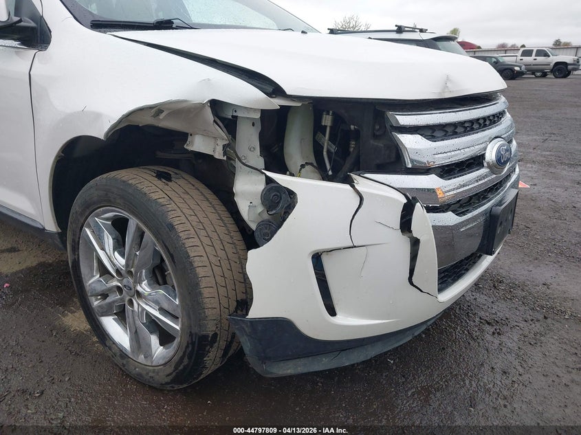 2012 Ford Edge 3.5 Limited white Lot 111044797809 Vin 2FMDK3KC2CBA93302