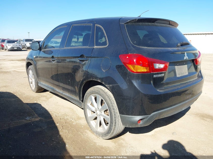 2014 Mitsubishi Outlander Sport Es VIN: 4A4AP3AU2EE012818 Lot: 44797824
