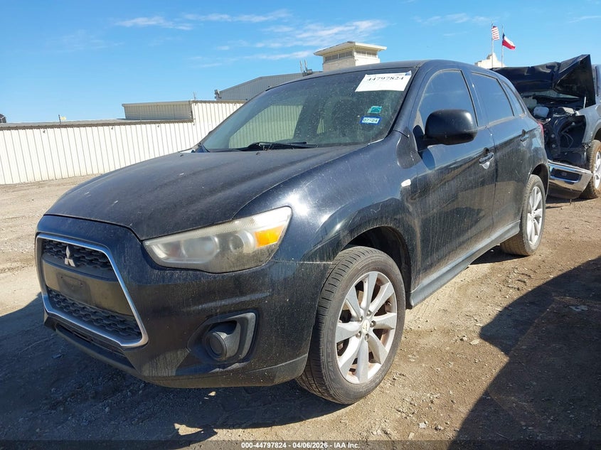 2014 Mitsubishi Outlander Sport Es VIN: 4A4AP3AU2EE012818 Lot: 44797824