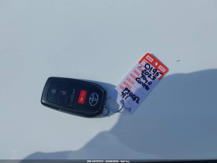 VIN: JTDBDMHE3P3005271 2023 TOYOTA COROLLA HYBRID SE INFRARED