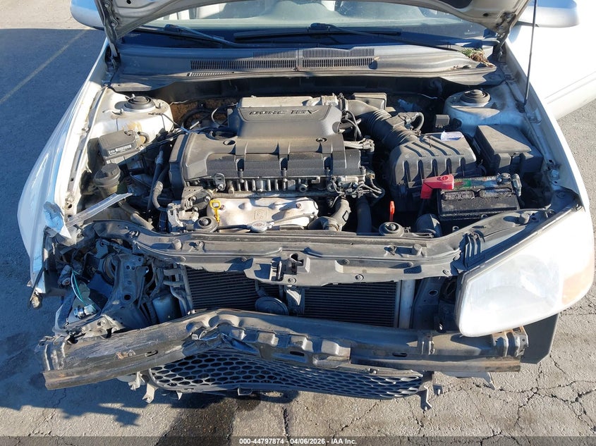 2008 Kia Spectra Ex VIN: KNAFE122285582226 Lot: 44797874