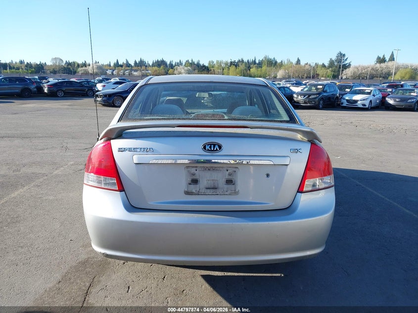 2008 Kia Spectra Ex VIN: KNAFE122285582226 Lot: 44797874