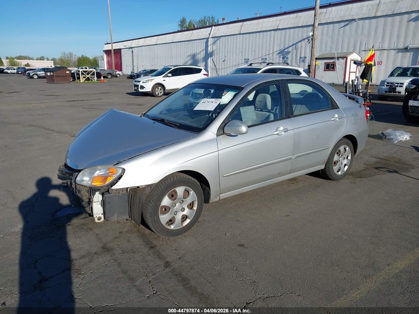 2008 Kia Spectra Ex KNAFE122285582226 photo 1