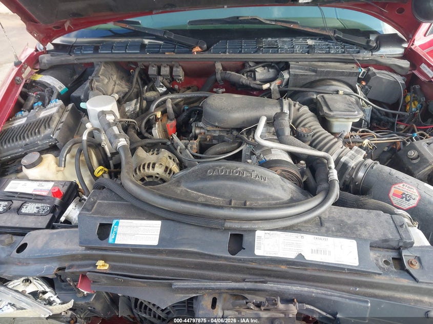 1997 Chevrolet Blazer Lt VIN: 1GNDT13WXV2262934 Lot: 44797875