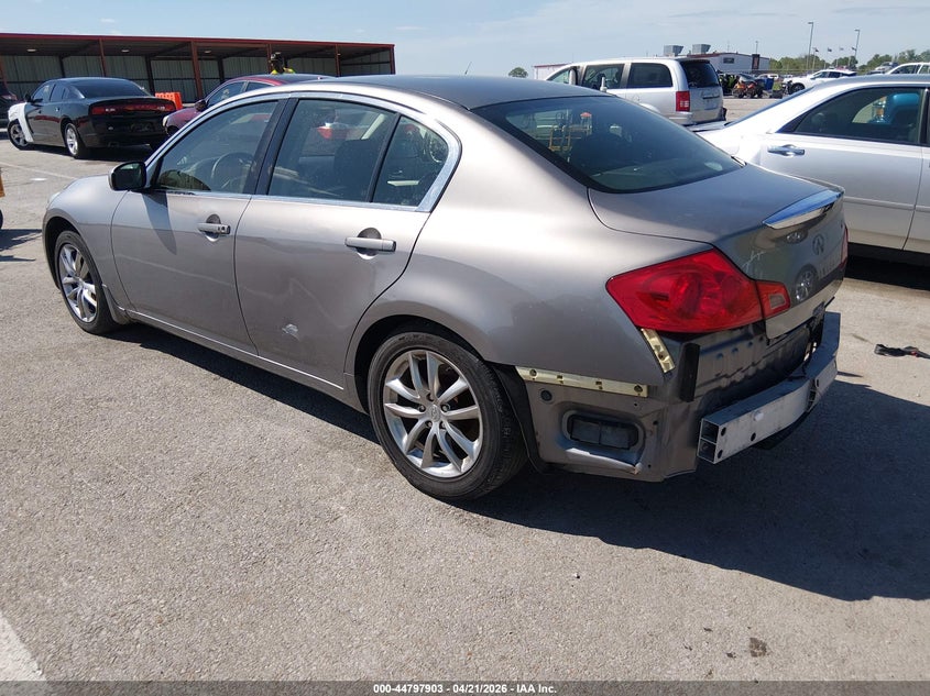 INFINITI G35X 2007 VIN JNKBV61F47M801922