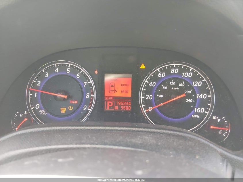 INFINITI G35X 2007 VIN JNKBV61F47M801922