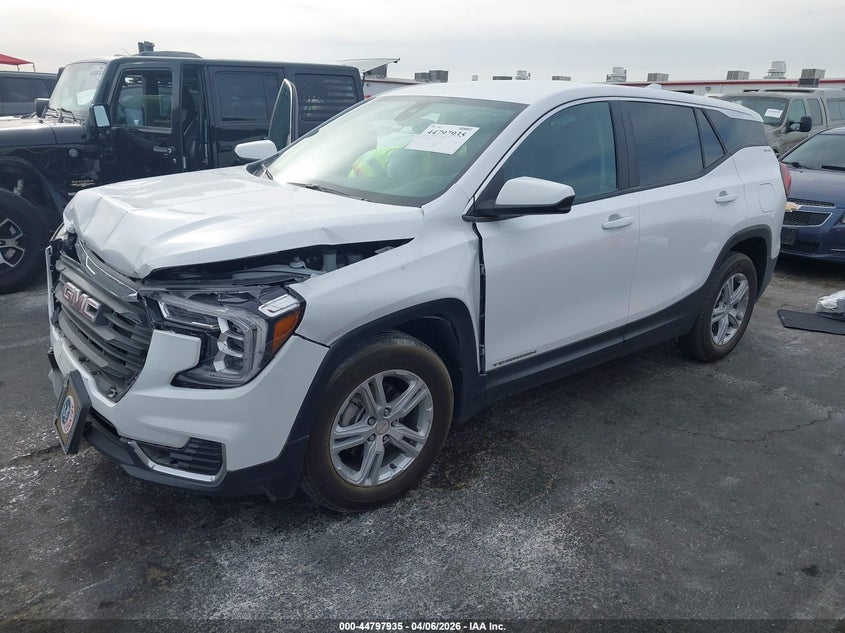 2024 Gmc Terrain 1.5 Fwd Sle white Lot 111044797935 Vin 3GKALMEG6RL376523